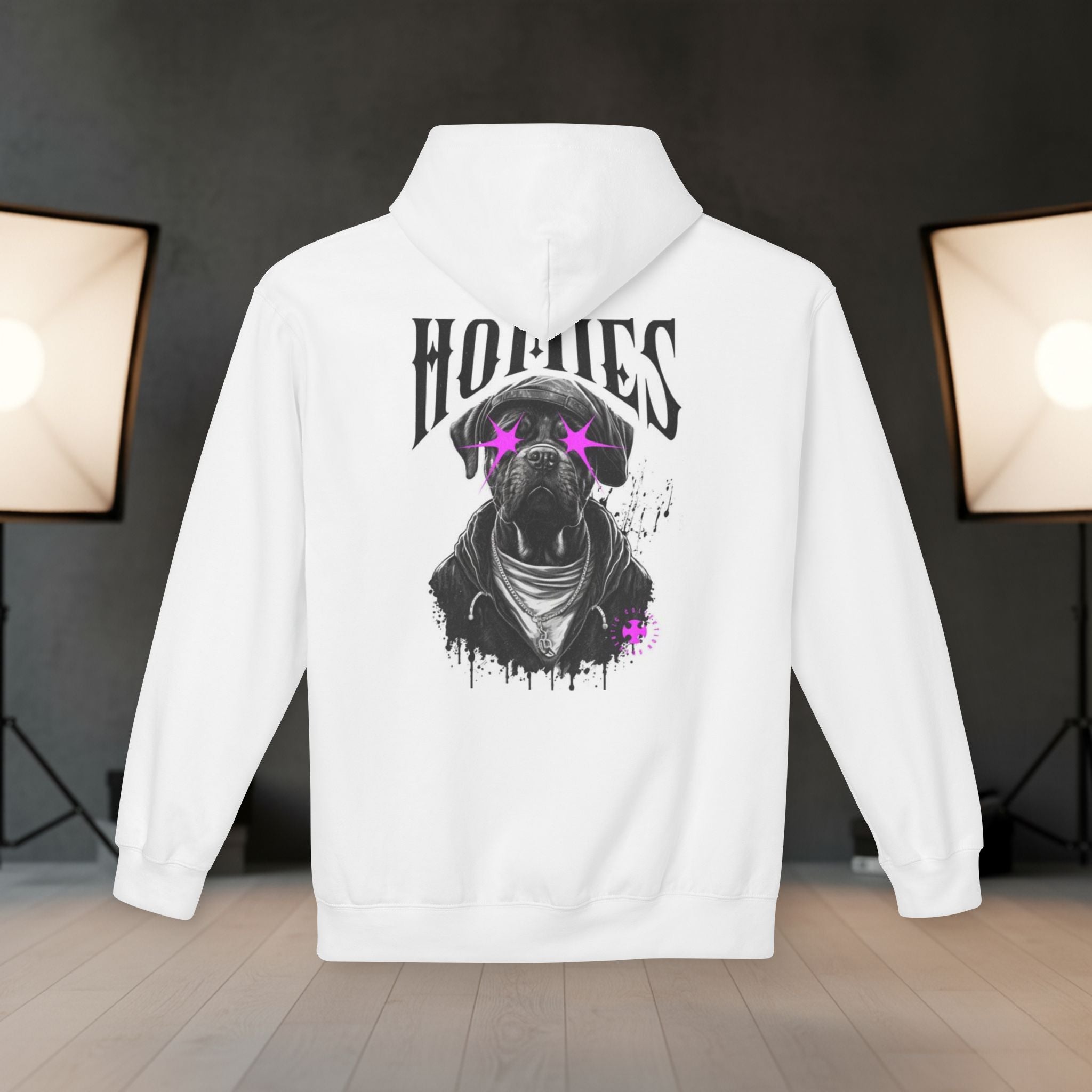 Punk Dog Graphic Hoodie - Perfect for Animal Lovers | WorldMarketCo