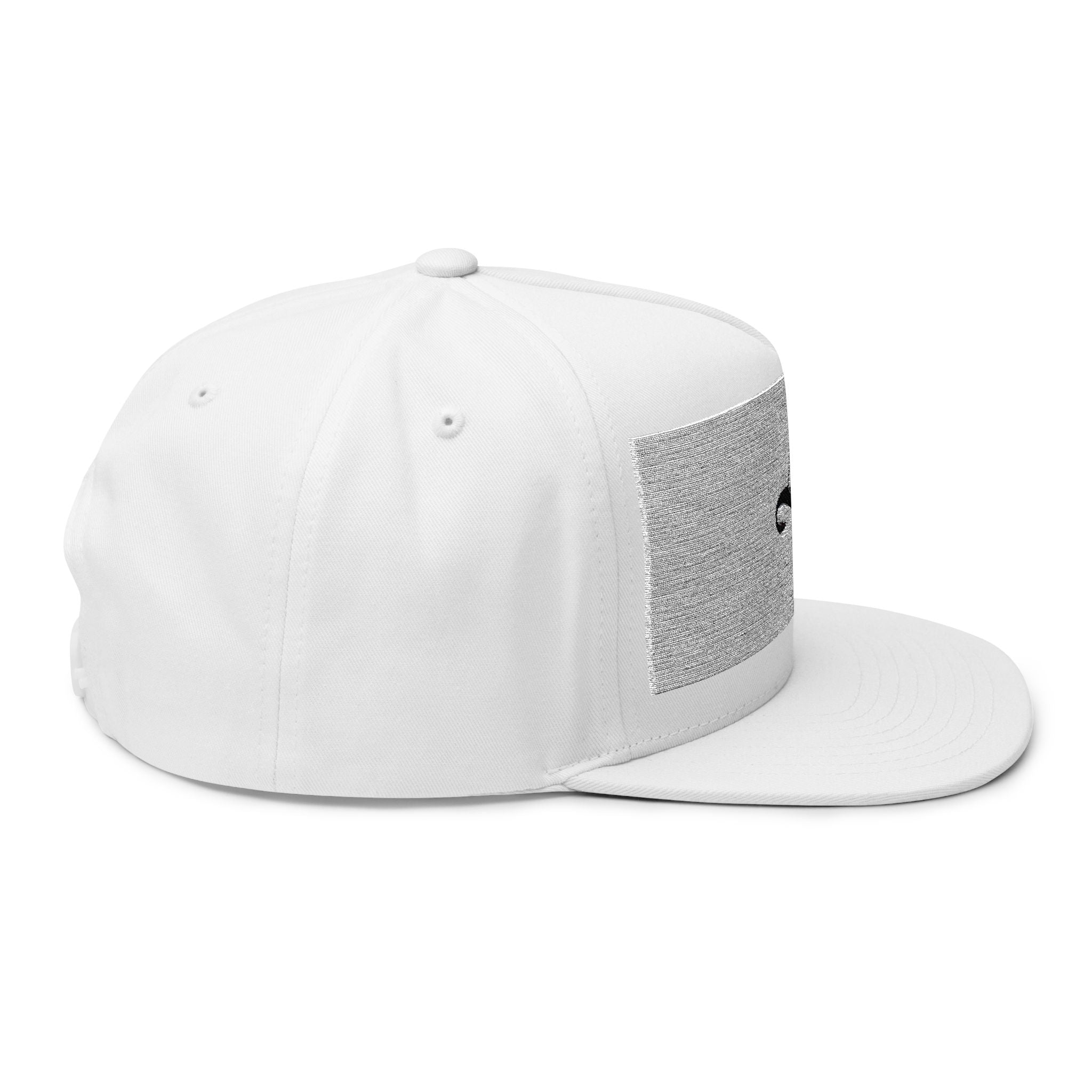 Flat Bill Cap (Embroidery)| WorlMarketCo