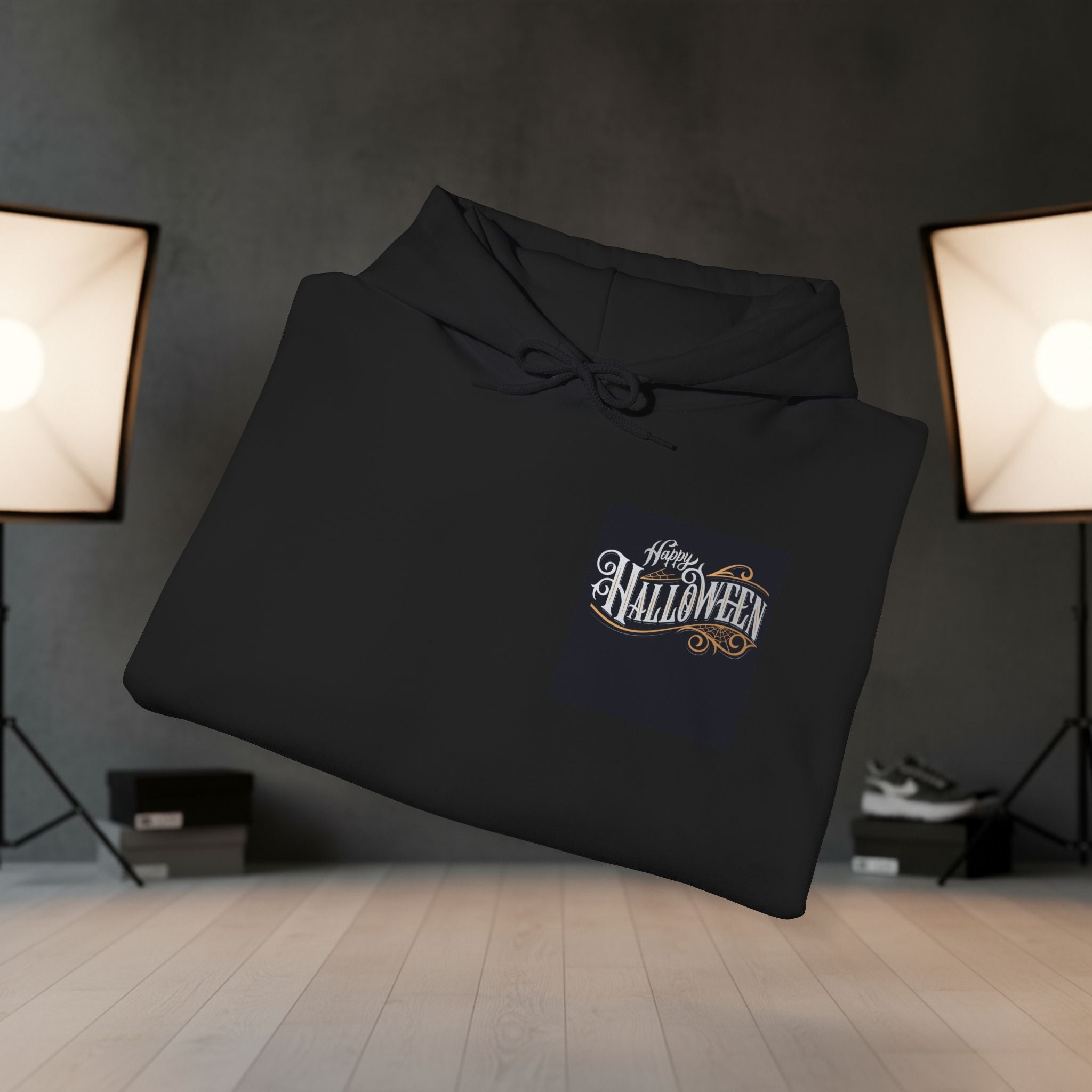 Halloween-themed Unisex Hoodie, Spooky Sweatshirt for Costume Parties, Autumn Gift, Cozy Fall Wear, Scary Movie Night Essential | WorldMarketCo