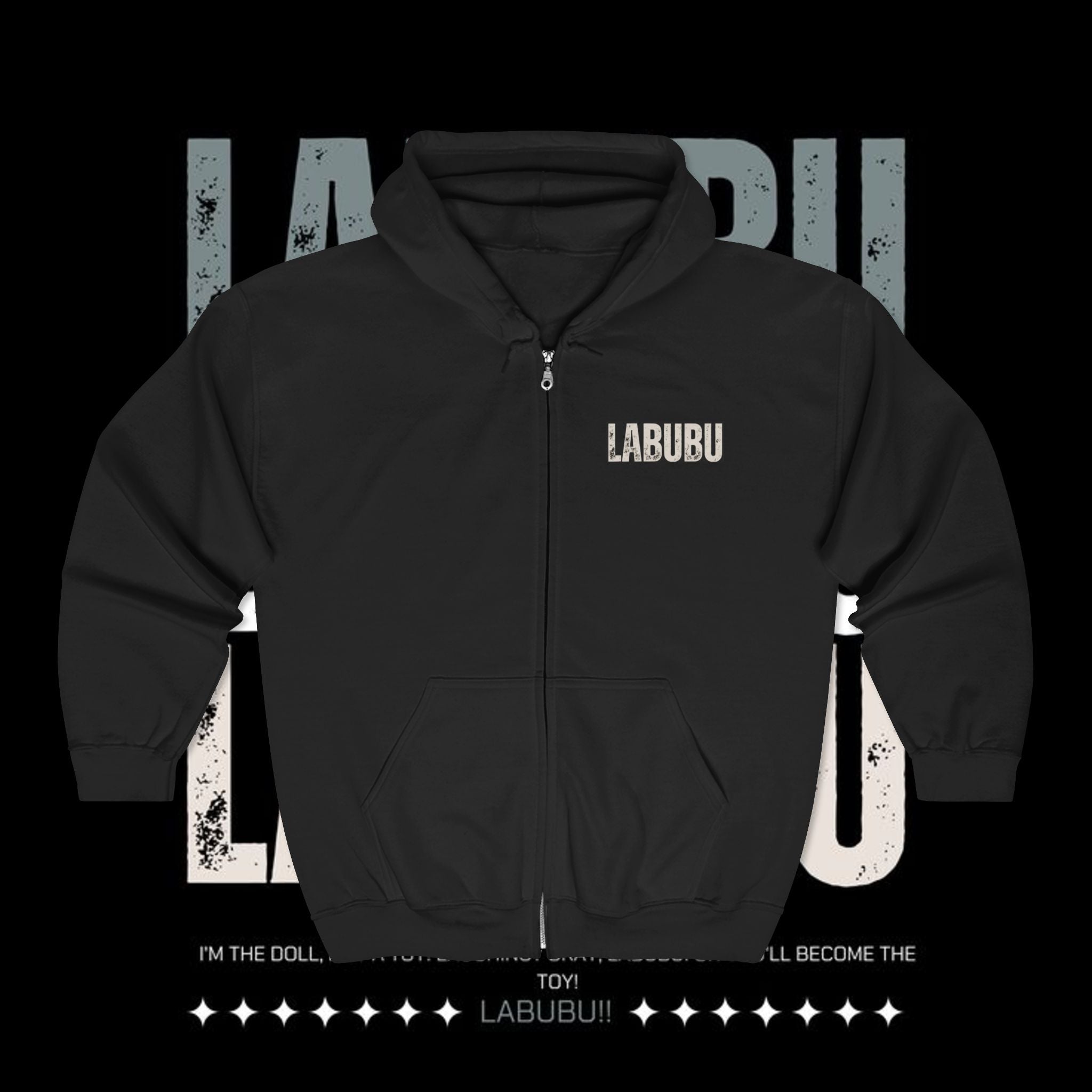 Unisex Hoodie Labubu Merch | Cosplay Jacket | Gamer Style | Casual Wear | Birthday Gift | Collectible Apparel | WorldMarketCo