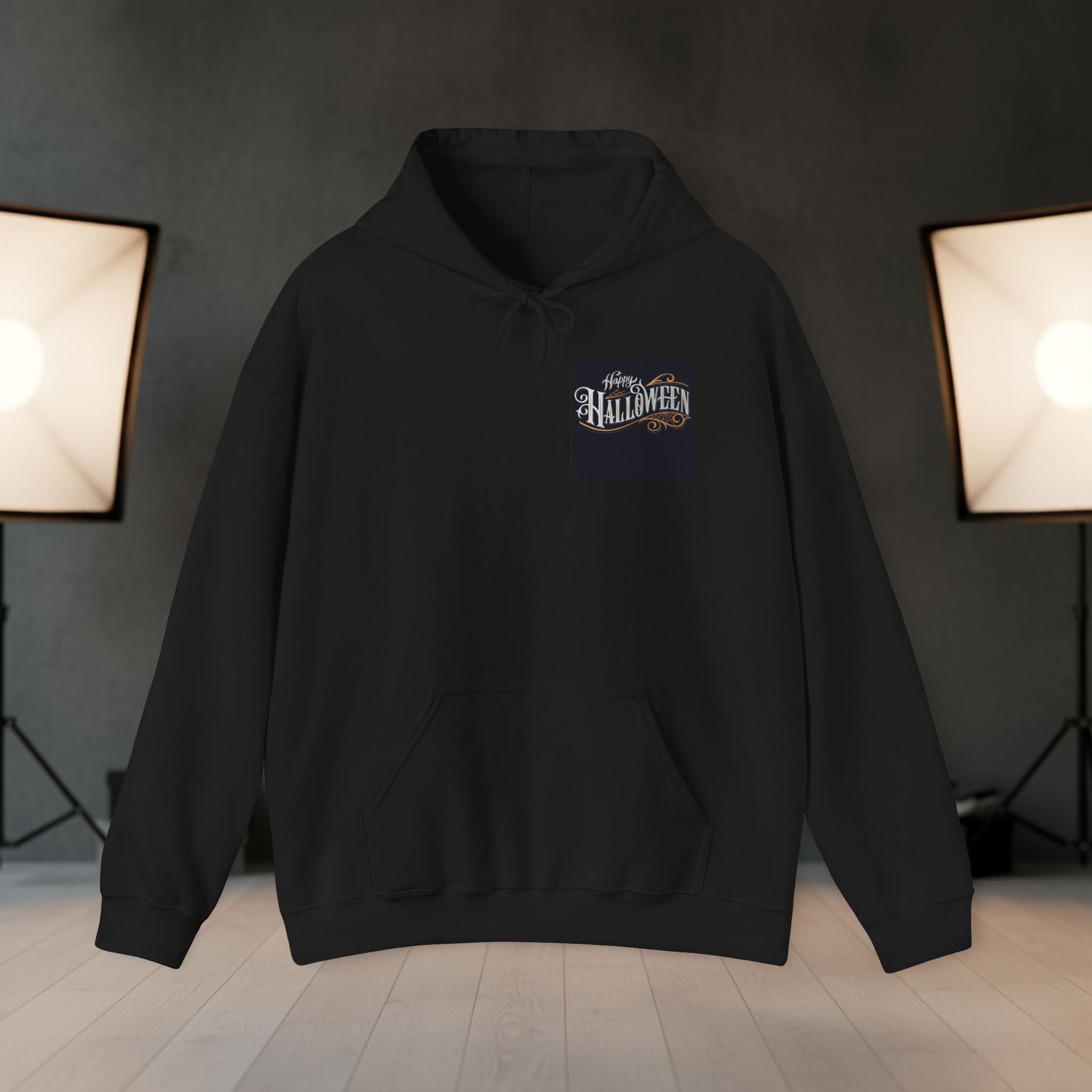 Halloween-themed Unisex Hoodie, Spooky Sweatshirt for Costume Parties, Autumn Gift, Cozy Fall Wear, Scary Movie Night Essential | WorldMarketCo