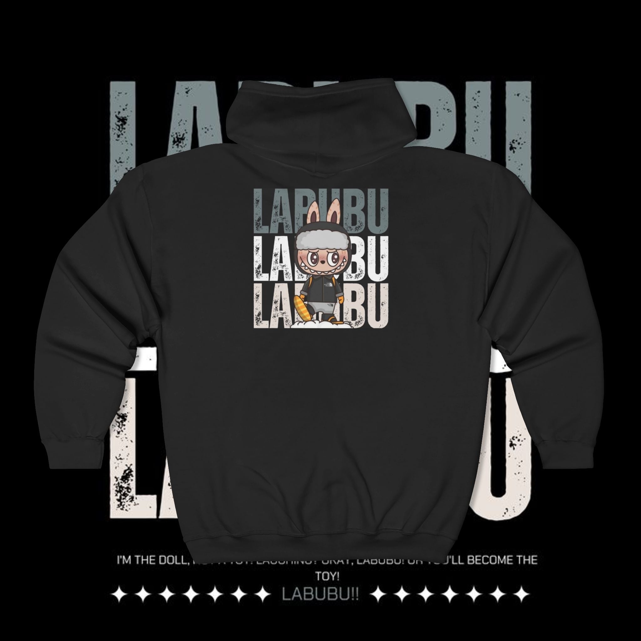 Unisex Hoodie Labubu Merch | Cosplay Jacket | Gamer Style | Casual Wear | Birthday Gift | Collectible Apparel | WorldMarketCo