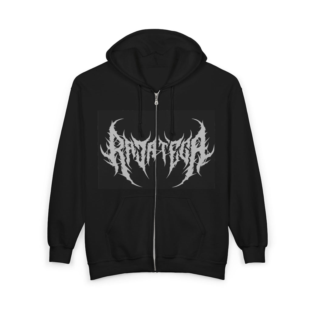 Mystical Cat Full Zip Hoodie, Cozy Cat Lover Gift, Unisex Sweatshirt, Unique Animal Apparel, Halloween and Everyday Wear | WorldMarketCo