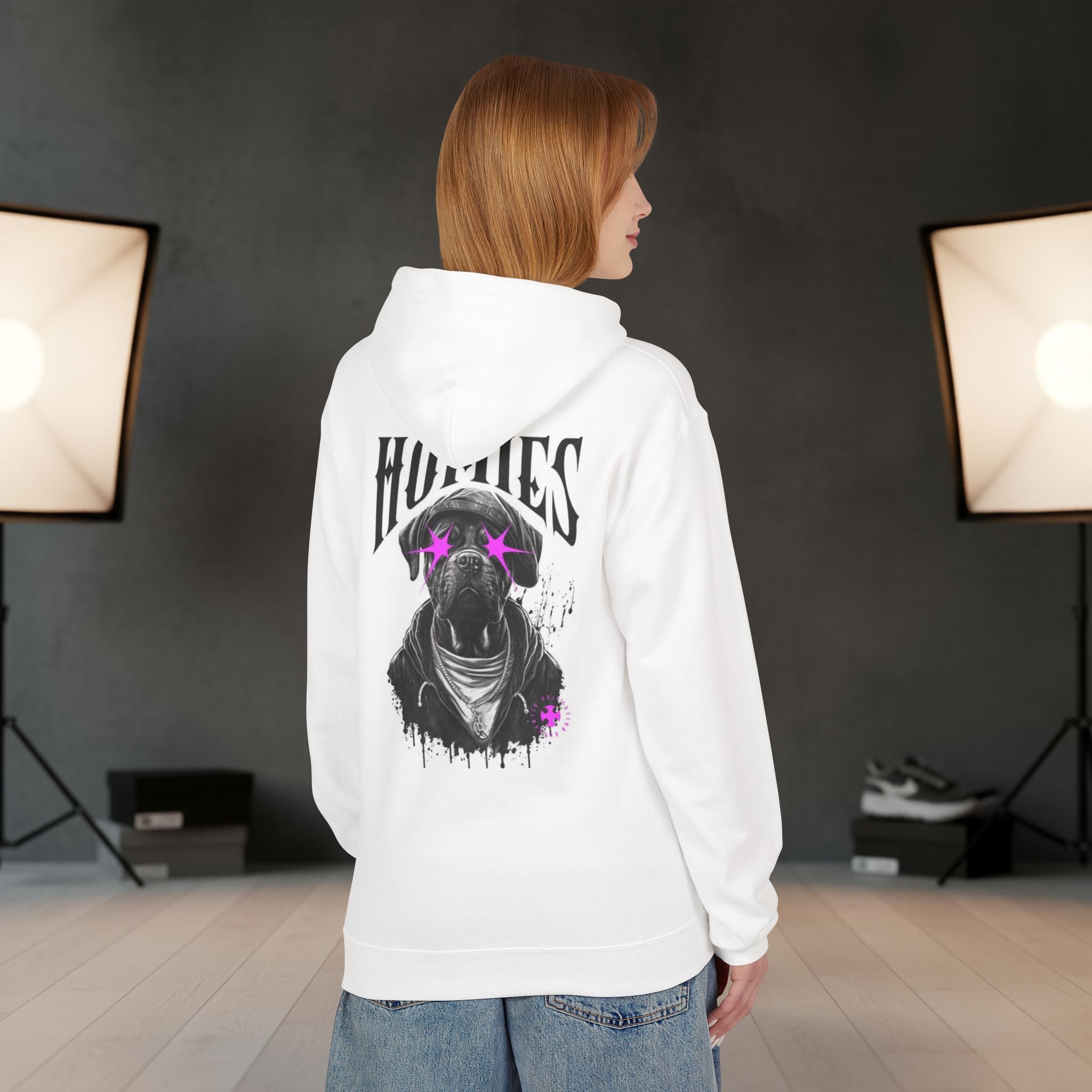 Punk Dog Graphic Hoodie - Perfect for Animal Lovers | WorldMarketCo