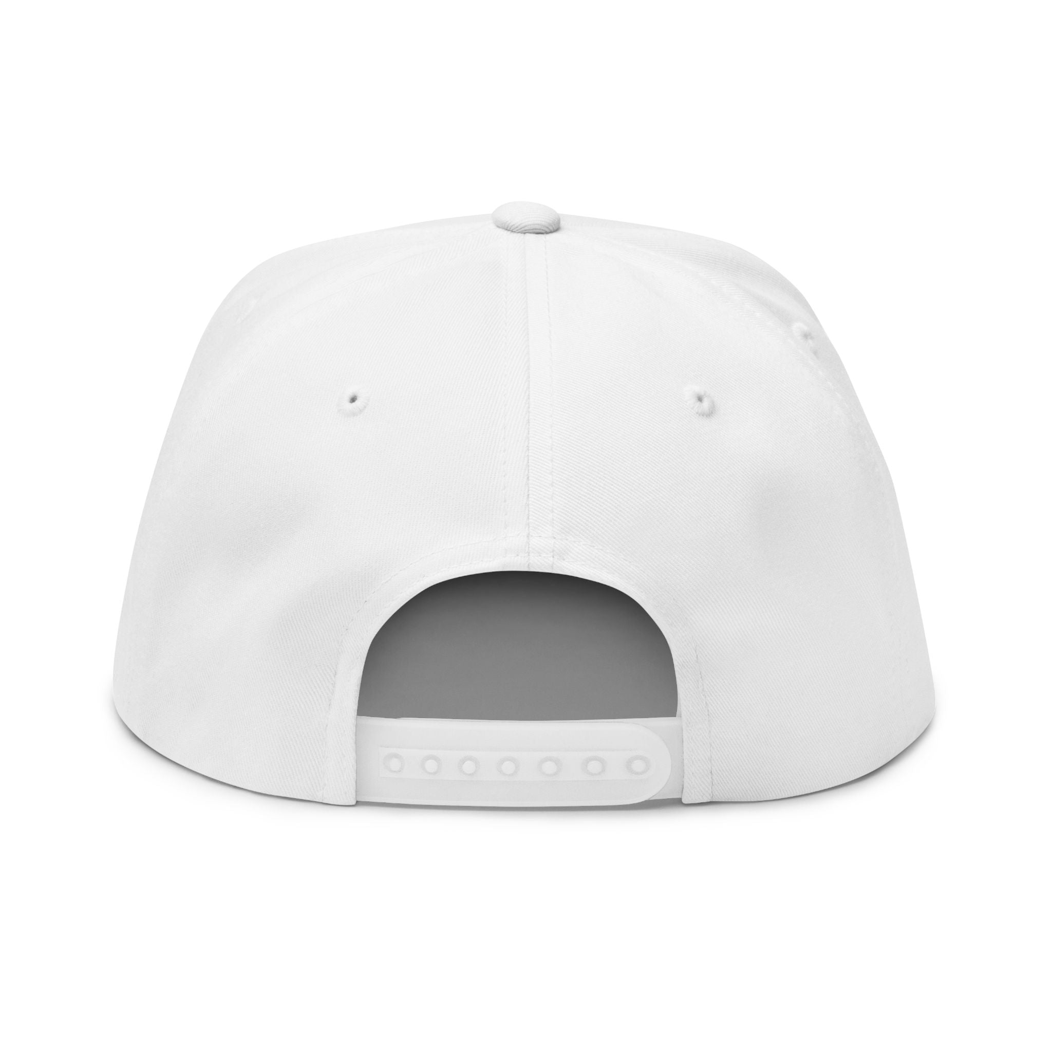 Flat Bill Cap (Embroidery)| WorlMarketCo