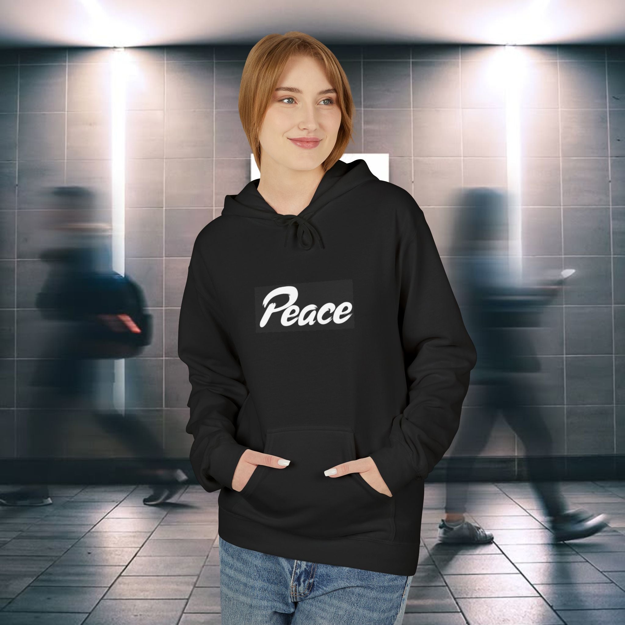 Peace Paradise Unisex Fleece Hoodie | WorldMarketCo