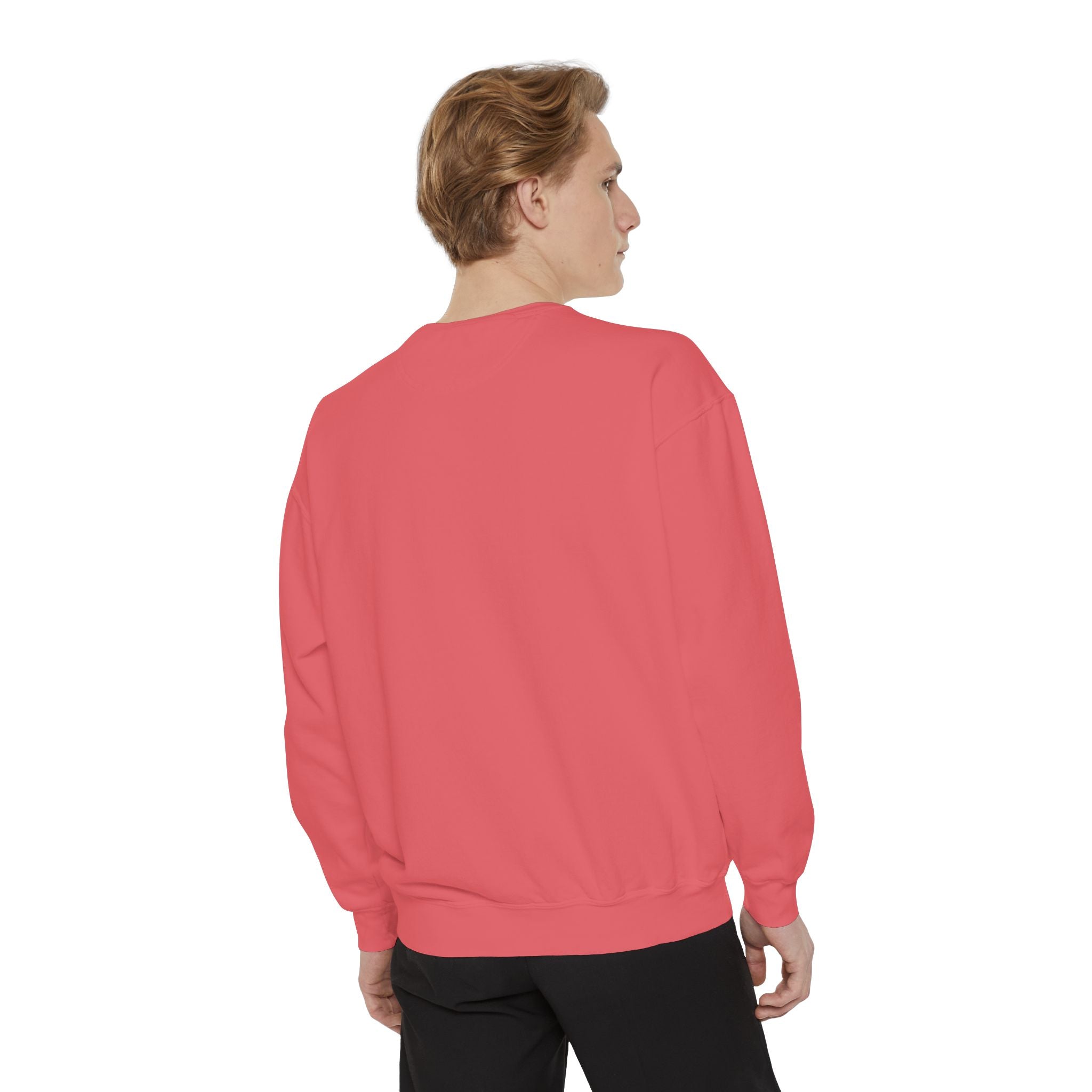 Garment-Dyed Mushroom Sweatshirt - Cozy Unisex Pullover, Nature Lovers Gift, Fall Fashion, Mushroom Decor, Eco-Friendly Style