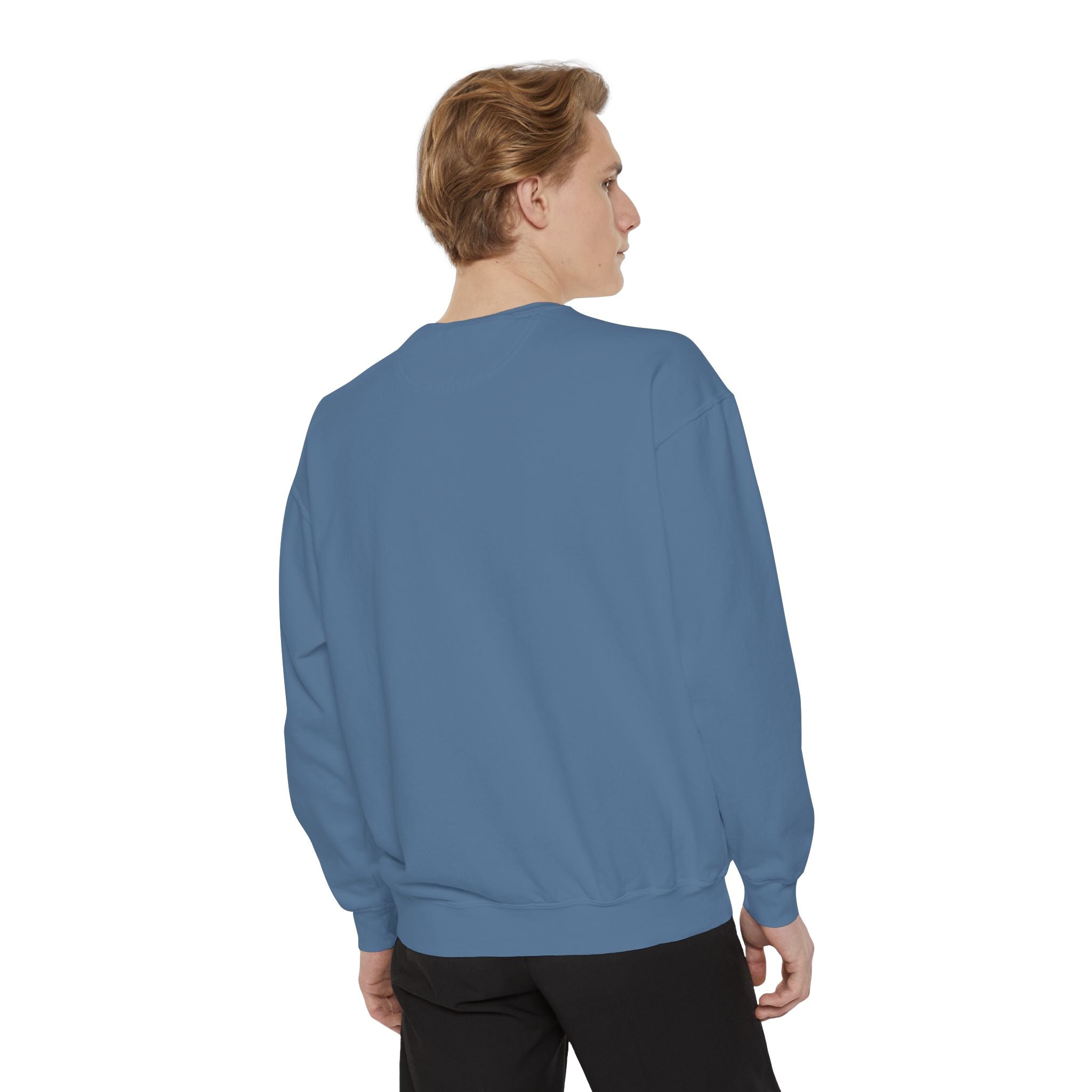 Garment-Dyed Mushroom Sweatshirt - Cozy Unisex Pullover, Nature Lovers Gift, Fall Fashion, Mushroom Decor, Eco-Friendly Style