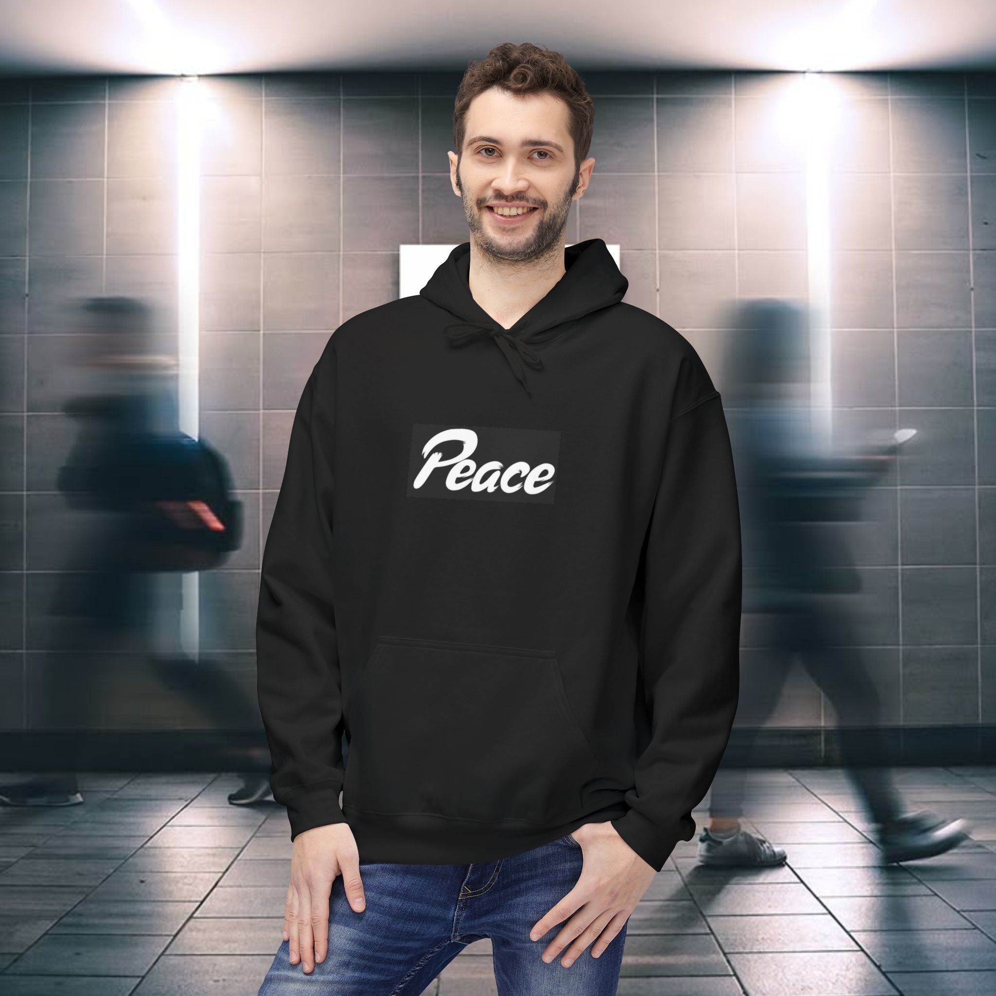 Peace Paradise Unisex Fleece Hoodie | WorldMarketCo