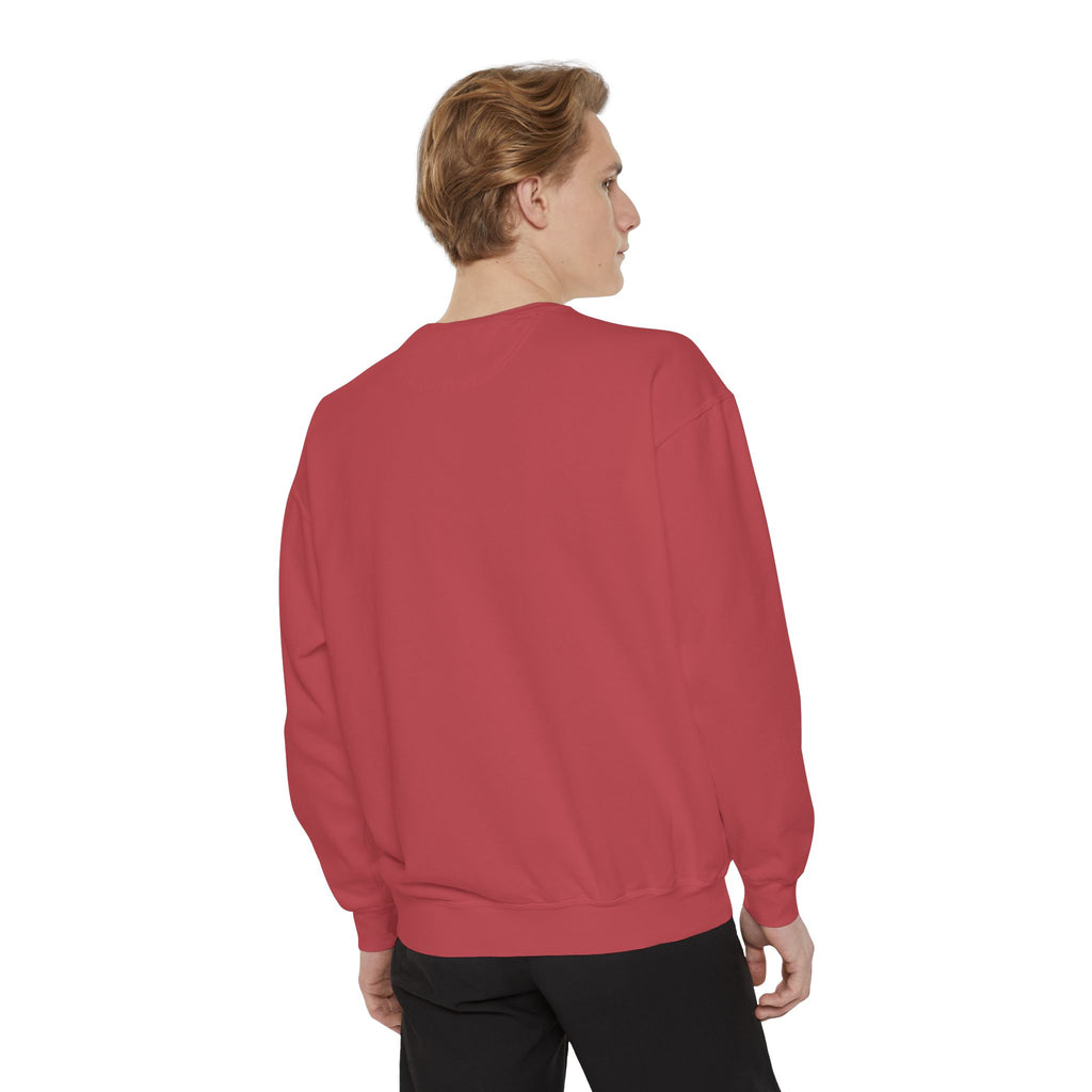 Garment-Dyed Mushroom Sweatshirt - Cozy Unisex Pullover, Nature Lovers Gift, Fall Fashion, Mushroom Decor, Eco-Friendly Style