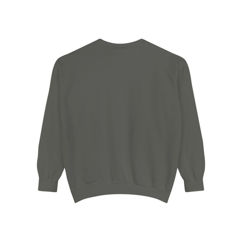Garment-Dyed Mushroom Sweatshirt - Cozy Unisex Pullover, Nature Lovers Gift, Fall Fashion, Mushroom Decor, Eco-Friendly Style