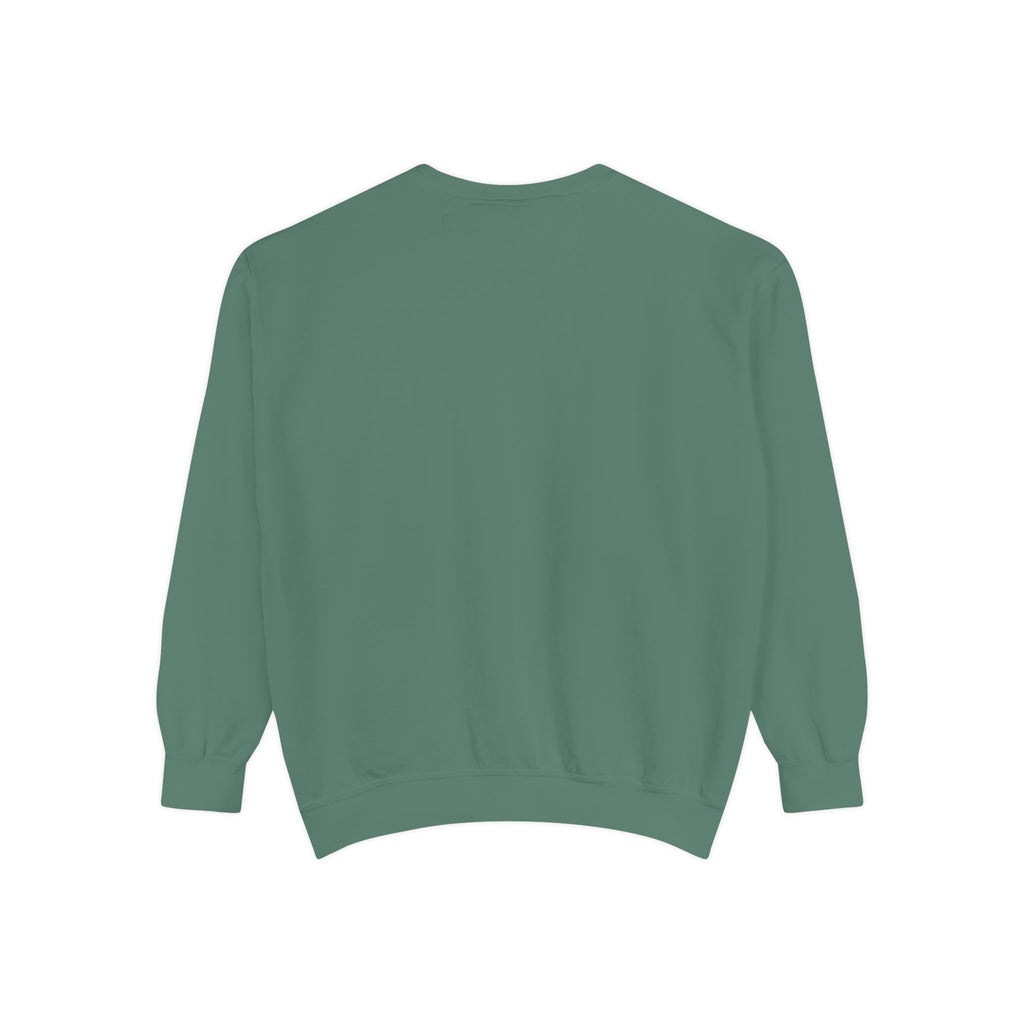 Garment-Dyed Mushroom Sweatshirt - Cozy Unisex Pullover, Nature Lovers Gift, Fall Fashion, Mushroom Decor, Eco-Friendly Style