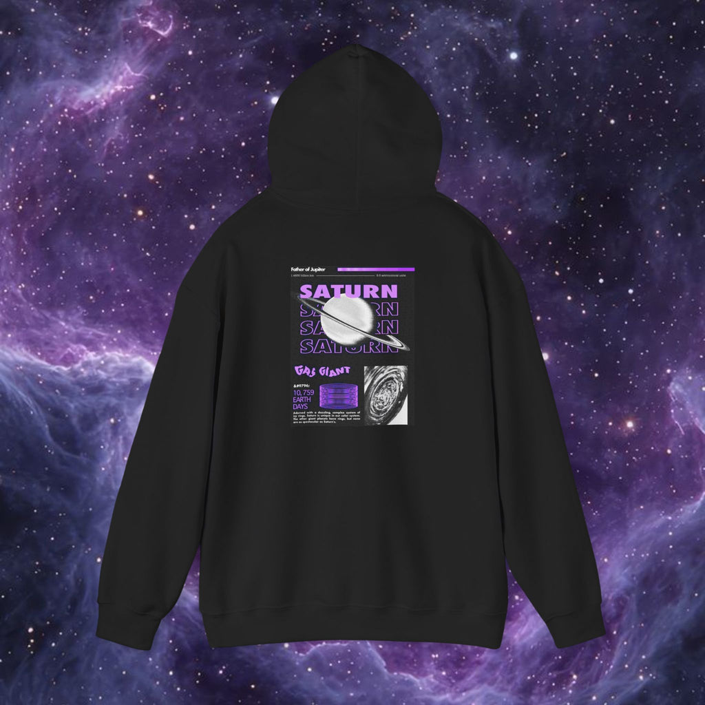 Cosmic Saturn Sweatshirt - Space Lover Gift, Unisex Hoodie for Astronomy Fans, Galaxy Aesthetic Apparel, Stargazing Outfit, Celestial | WorldMarketCo