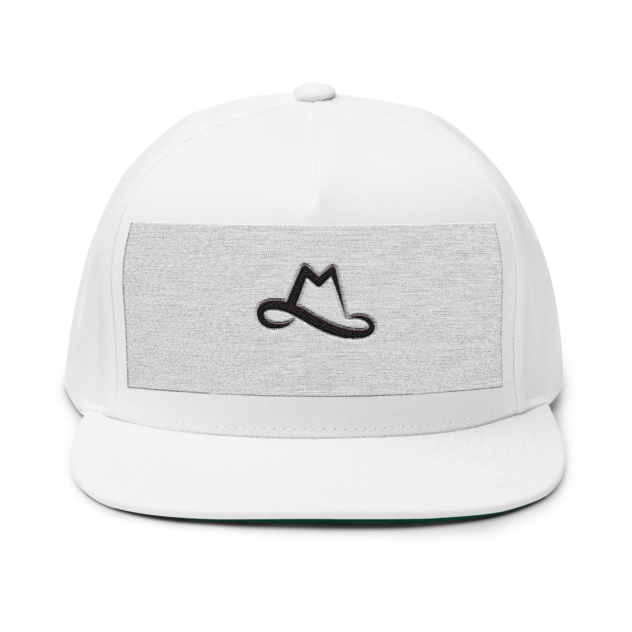 Flat Bill Cap (Embroidery)| WorlMarketCo